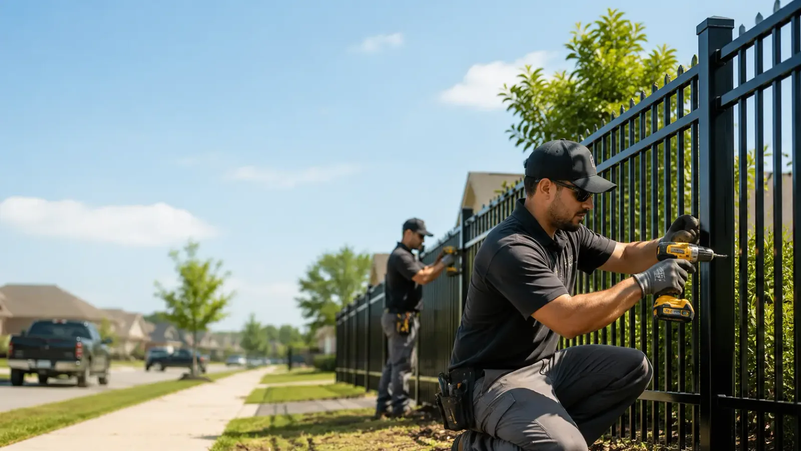 Metal Fence Installation in Overton, NE